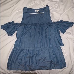 Crown and Ivy off the shoulder shirt